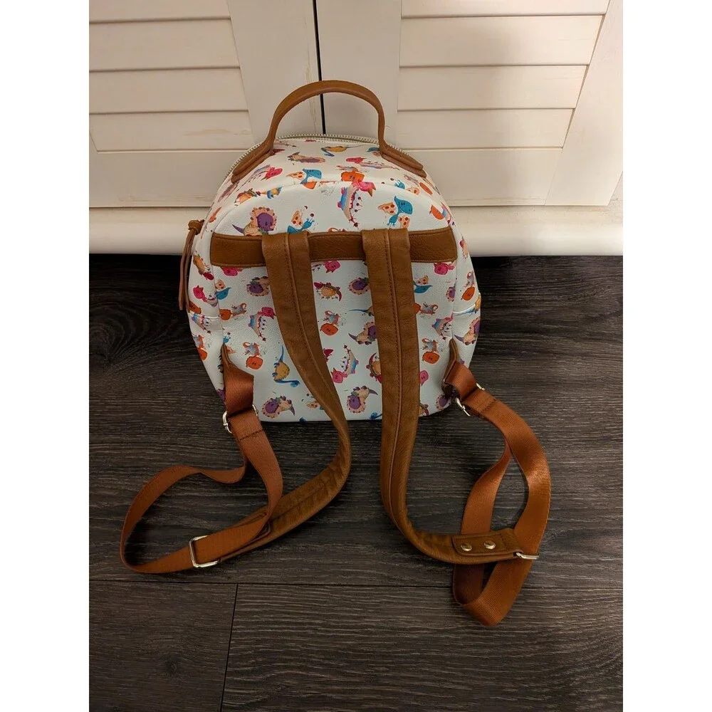 BOXLUNCH Collectable: Dinosaur Food Mini Backpack w/Matching Wallet Accessory